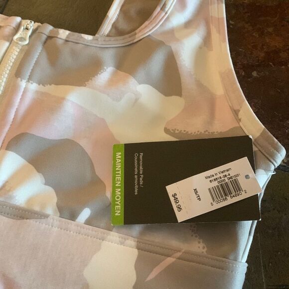 Gap Fit Sculpt Compression Camouflage Sports Bra - Picture 4 of 7